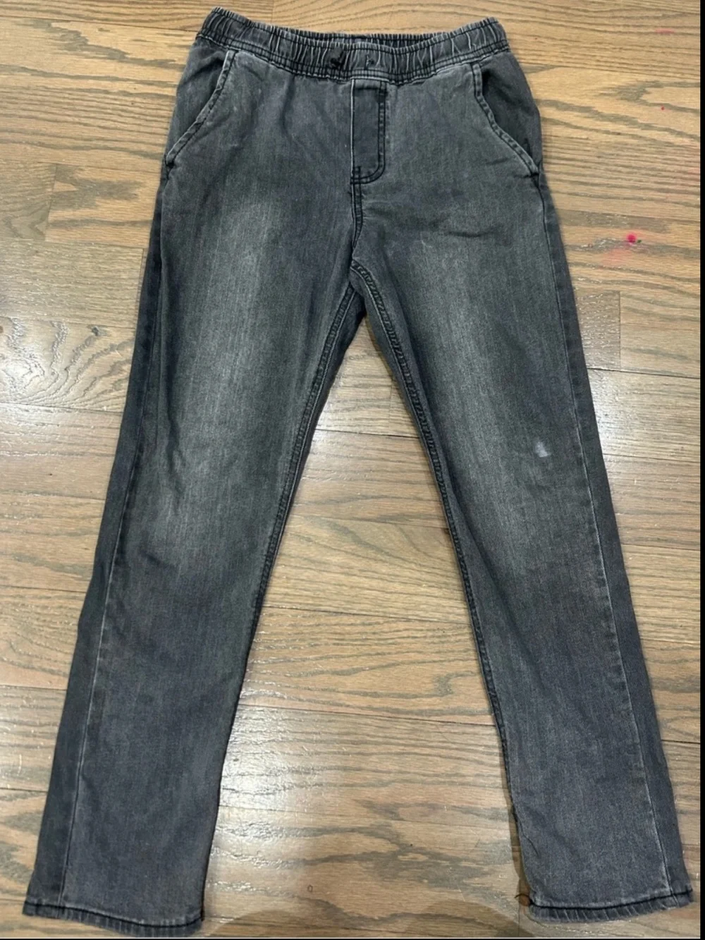 OshKosh B'gosh Boys Black Slim Straight Jeans Size 10